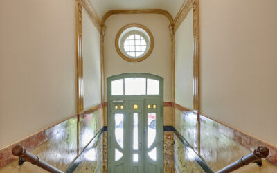 Restaurierung eines Treppenhauses