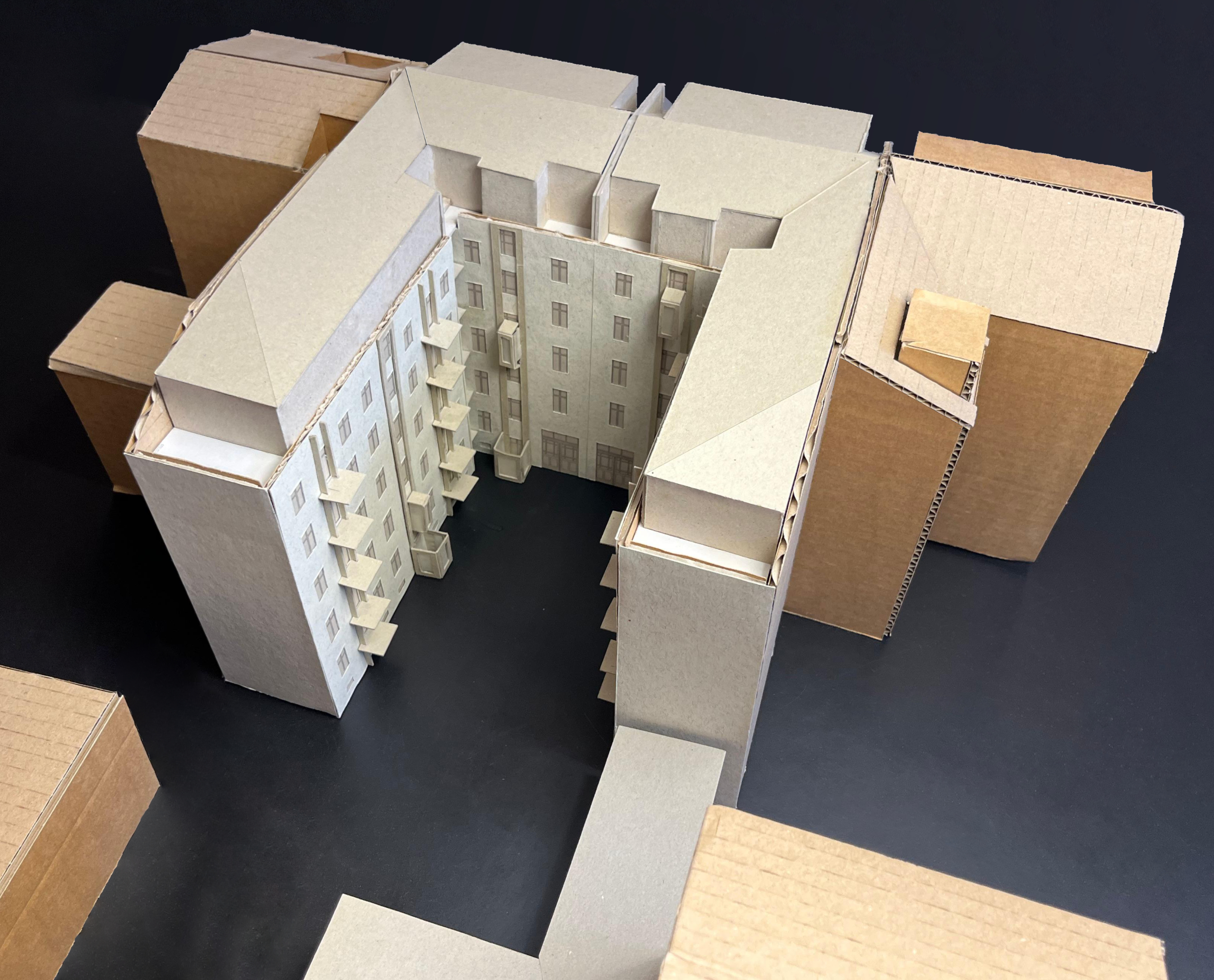 Modell Riemann Gabriele Riesner, Ausstellung DA! Architektur in und aus Berlin